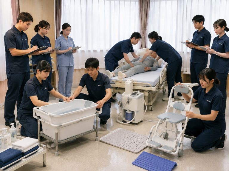 灌云县助浴师标准化实训课程